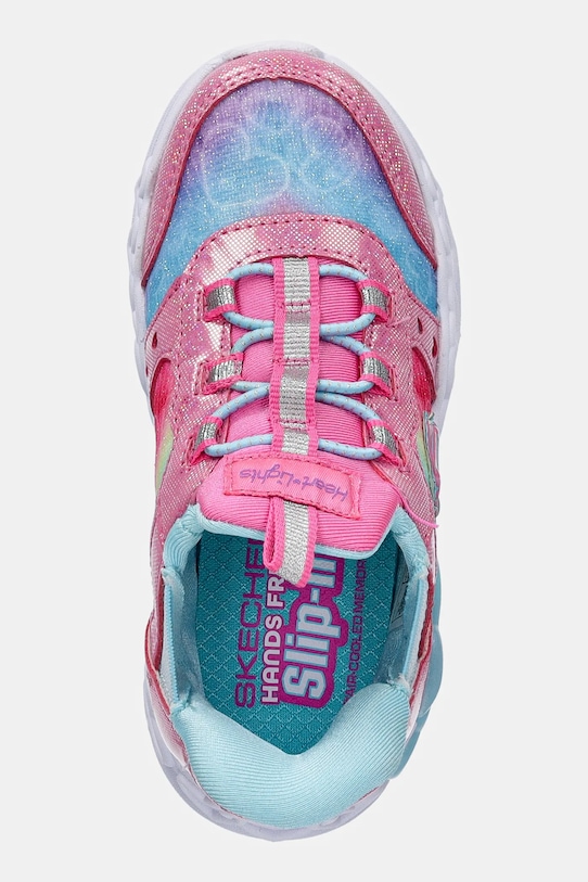 Детские кроссовки INFINITE HEART LIGHTS ETERNAL SHIMMER Skechers, розовый — фото 3