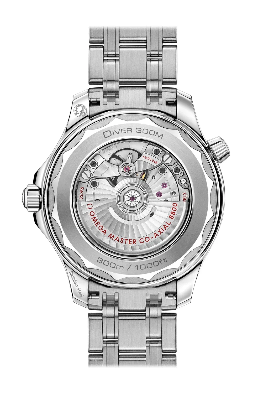 СИМАСТЕР ДАЙВЕР 300М OMEGA CO-AXIAL MASTER CHRONOMETER - 210.30.42.20.04.001, черный — фото 2