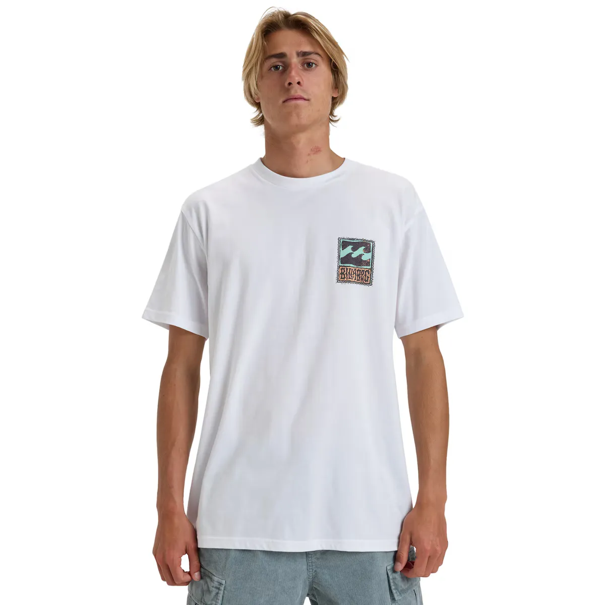 

Мужская футболка с маркой Billabong, белый