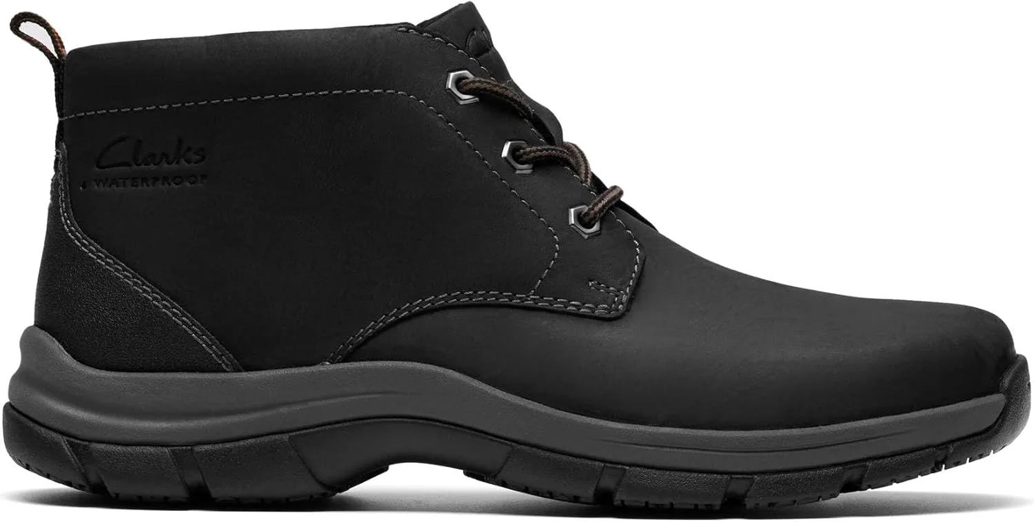 Мужские ботинки Clarks Walpath Chukka, черный — фото 2