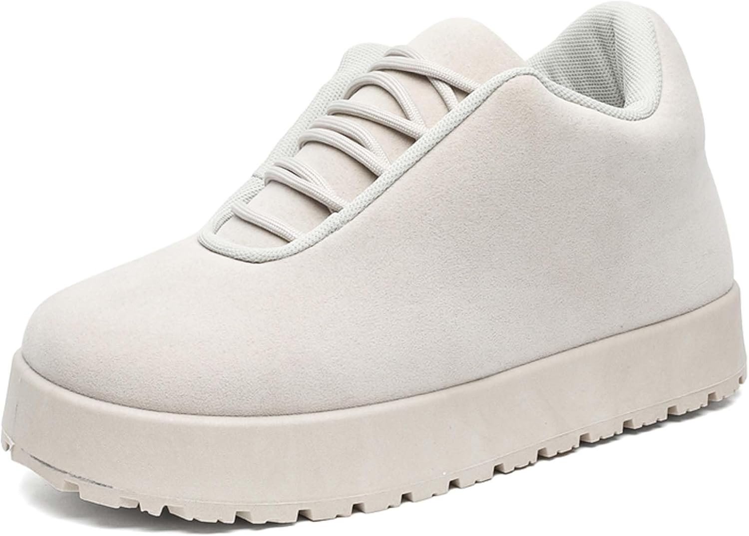 

Мужские зимние ботинки на платформе, городская мода, теплые снежные ботинки, увеличивающие рост, с толстой подошвой, спортивные ботинки для снега, против скольжения, массивные прогулочные ботинки Generic, серый