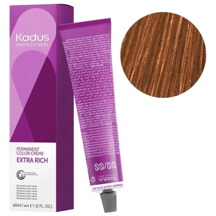 

Стойкая краска для волос 60 мл 7/37 золотисто-коричневый Kadus