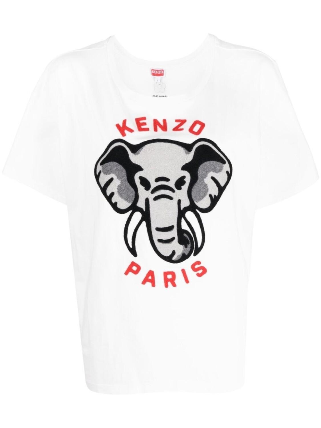 

Kenzo футболка с логотипом, белый