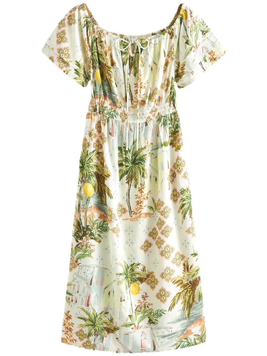 

Платье миди Next Dress, белый
