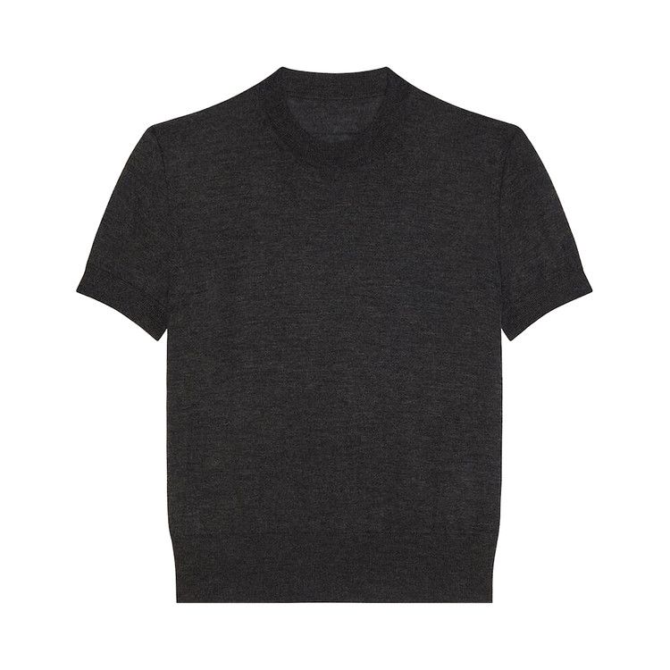

Свитер Givenchy Short-Sleeve Sweater, Charcoal