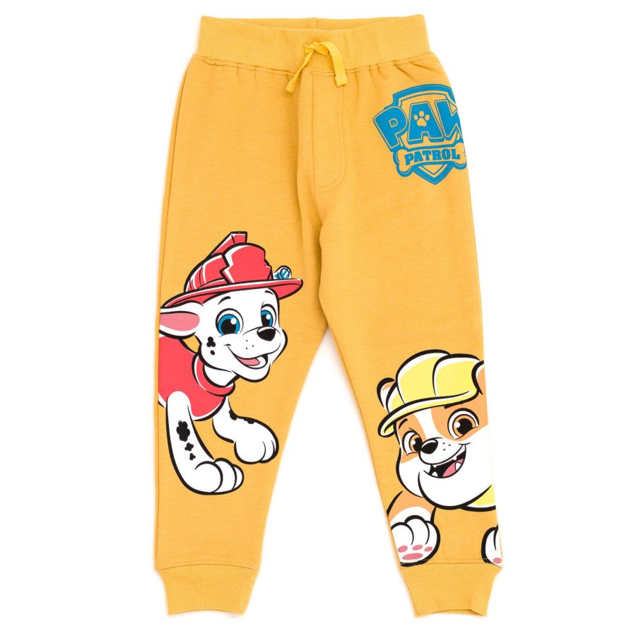 Комплект одежды для мальчика: флисовая толстовка и штаны Paw Patrol, Mustard yellow — фото 2