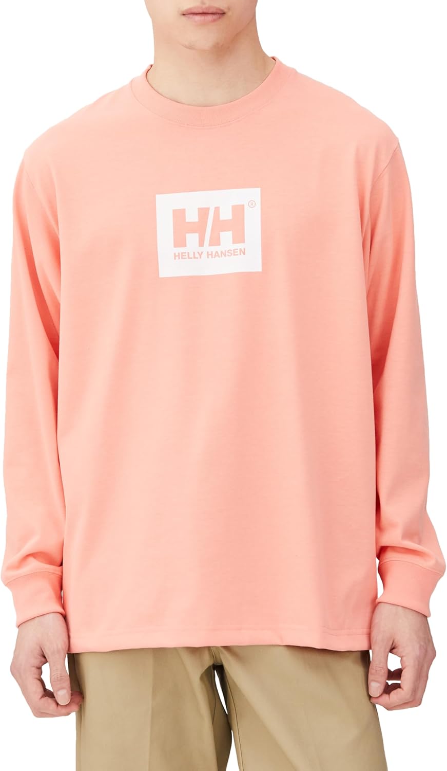 

Футболка с длинными рукавами и логотипом Helly Hansen Cut and Sewn HH Logo Tee, оранжевый