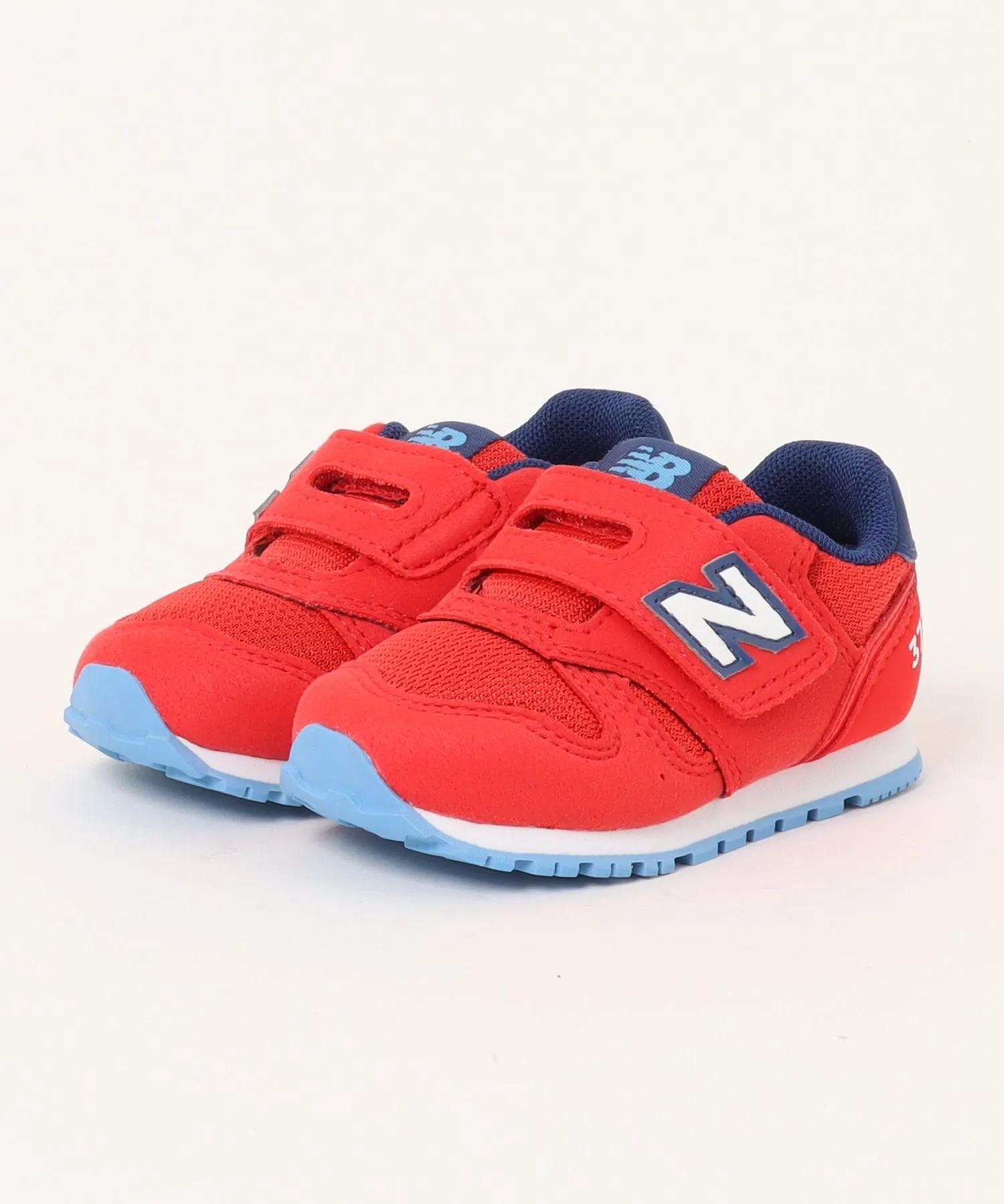 Детские кроссовки New Balance IZ373 красно-разноцветные