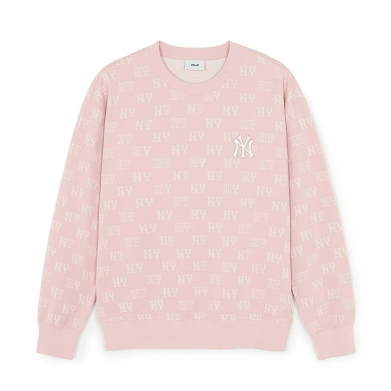 

Свитшот New York Yankees SS26 унисекс MLB, new york yankees/светло-розовый mtm04