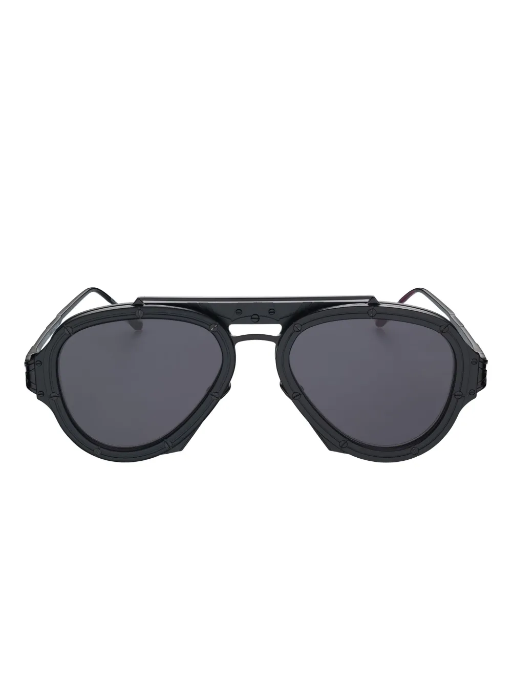 

Солнцезащитные очки Nissim в оправе «пилот» Vysen Eyewear, черный
