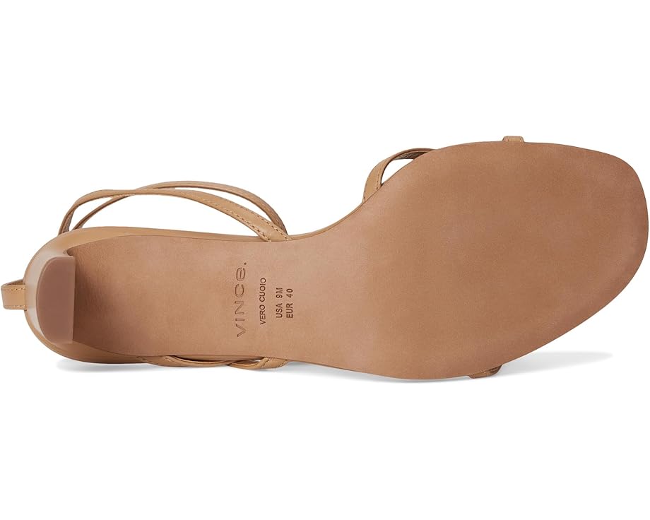Туфли Vince Marilyn Strappy Sandals, цвет Light Sable Beige Leather — фото 3