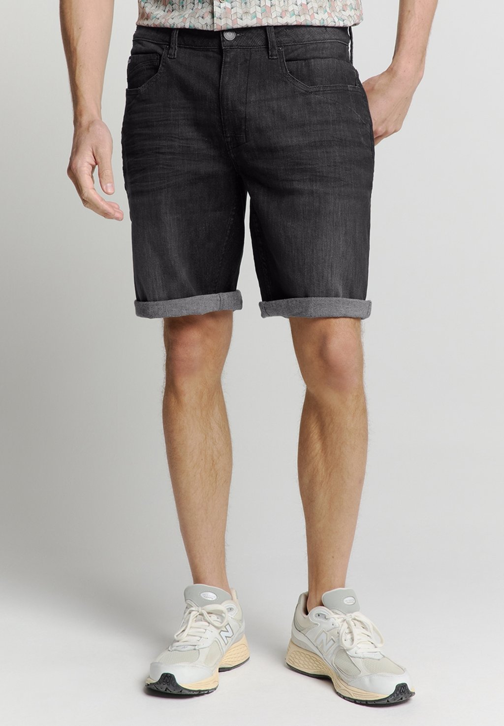 

Джинсовые шорты NO EXCESS, цвет Black Denim