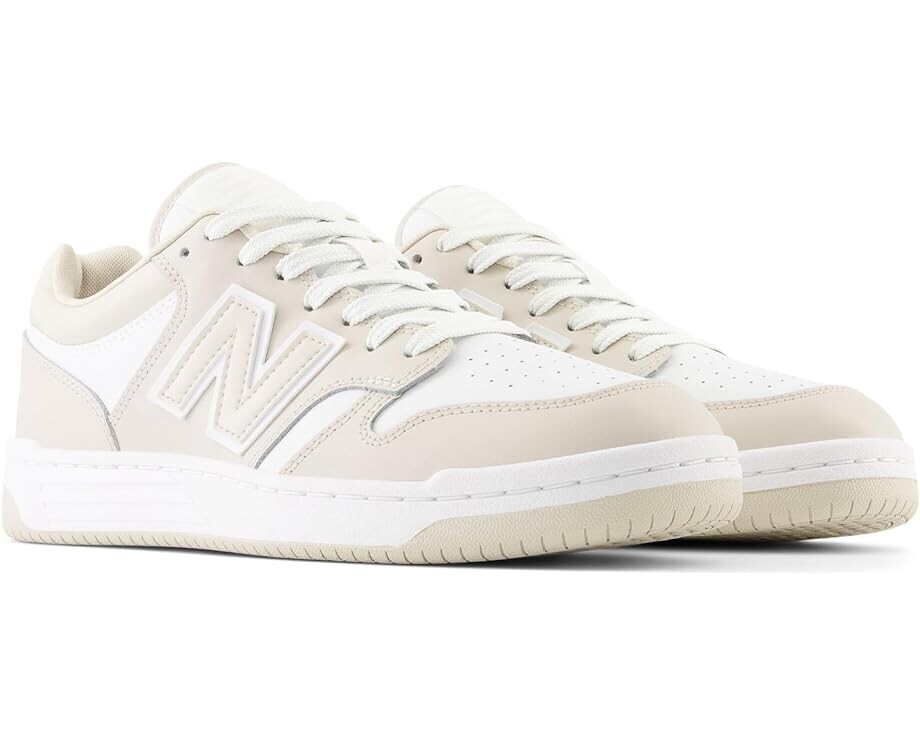 Кроссовки New Balance BB480L v1, цвет Timberwolf/White