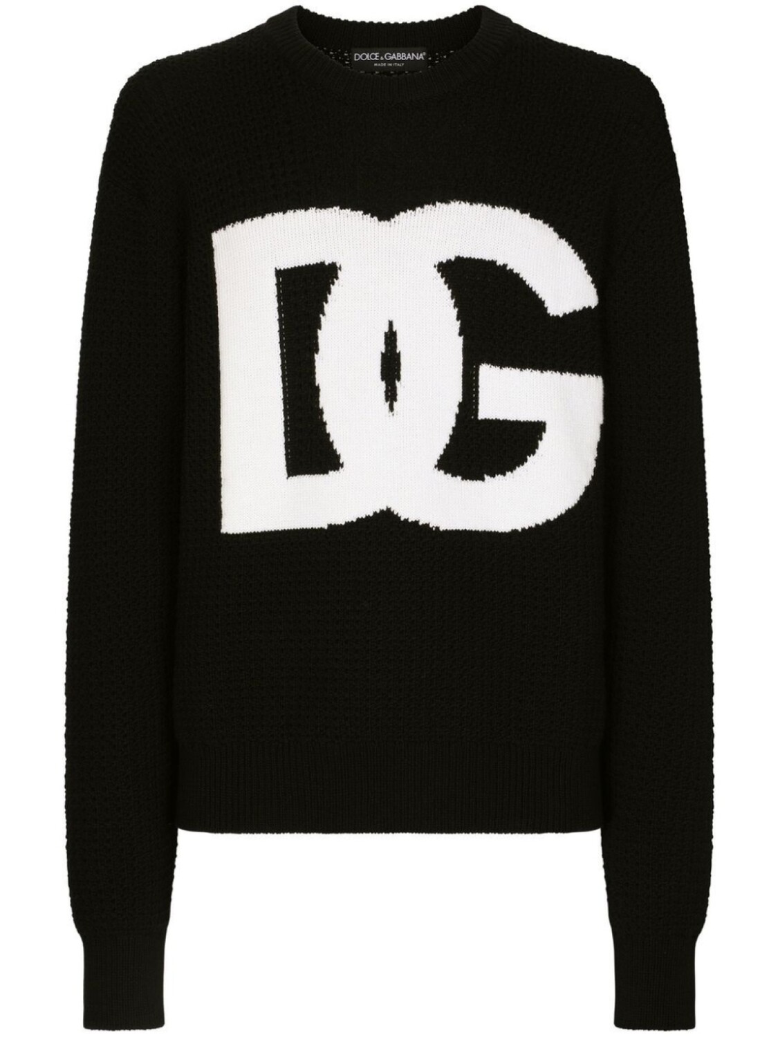 

Dolce & Gabbana джемпер с логотипом, черный
