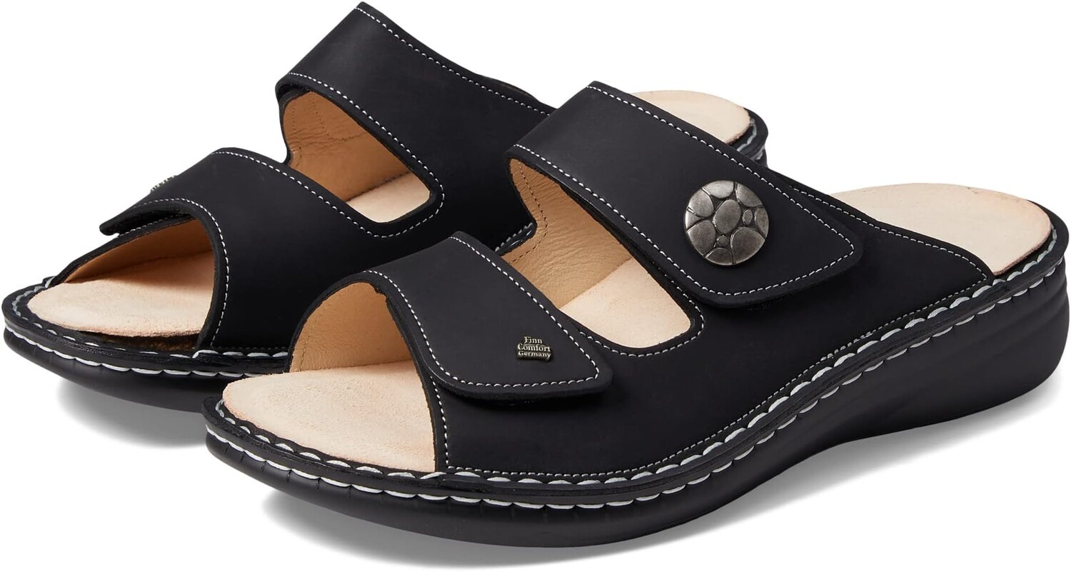 

Сандалии на плоской подошве Moorea Finn Comfort, черный