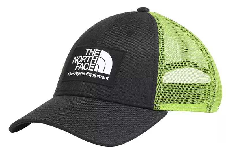 

Кепка дальнобойщика The North Face Mudder, цвет Tnf Black/Granny Smith