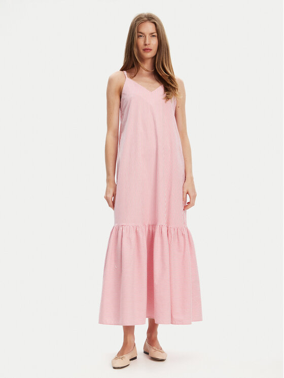 

Летнее платье свободного покроя 4SZRDV0B8 United Colors Of Benetton, розовый