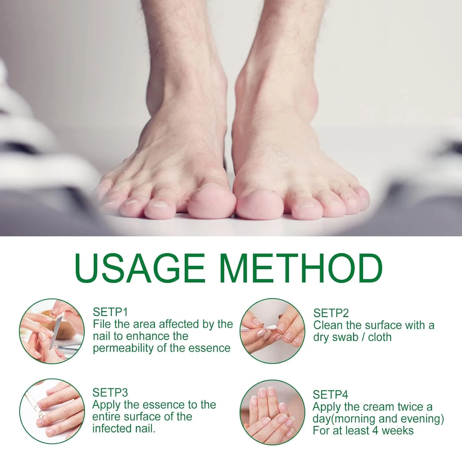 Сыворотка для роста ногтей с имбирем 7 Days Ginger Nail, 3 шт. Ylbhyirsjf — фото 2