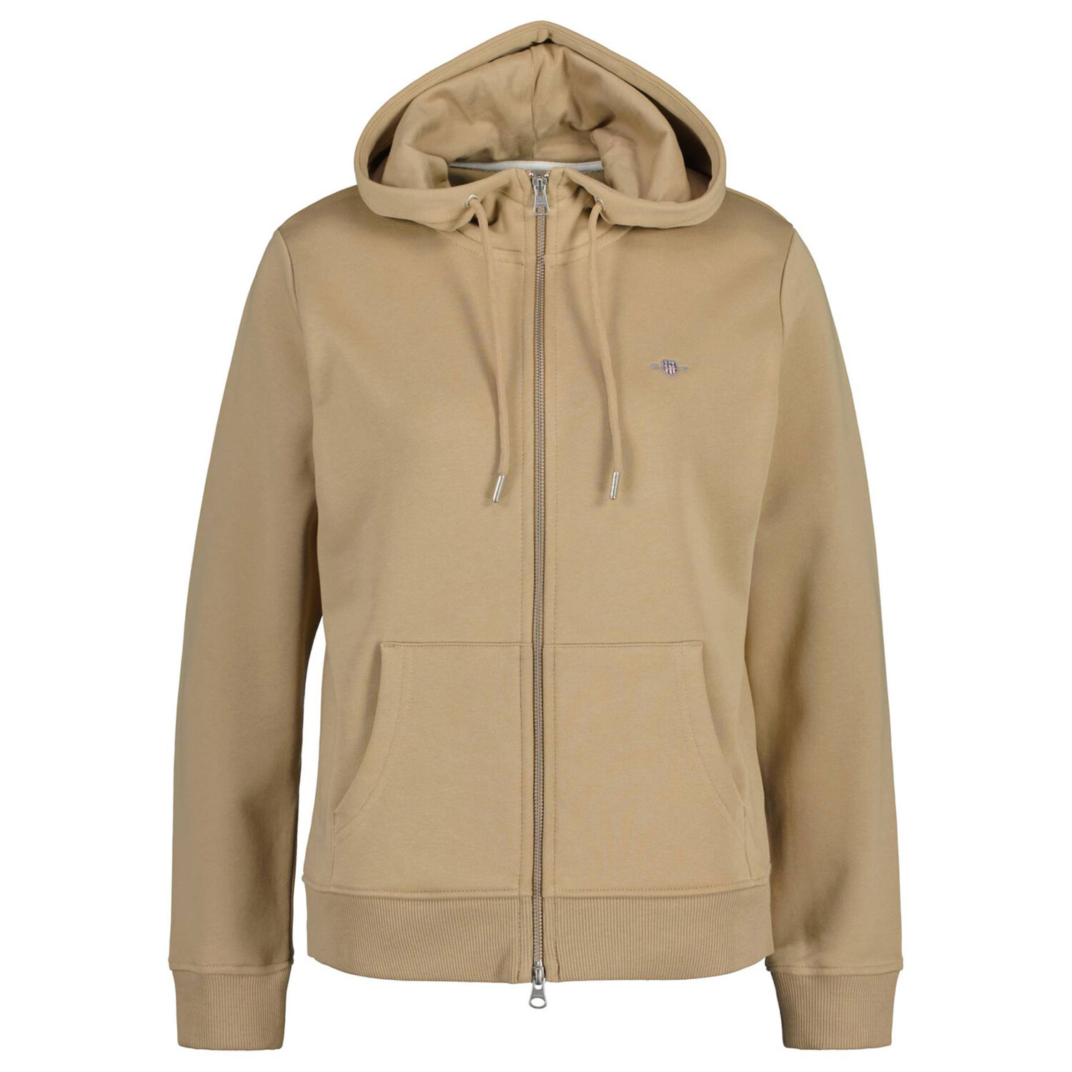 

Толстовка Gant Sweatjacke, хаки