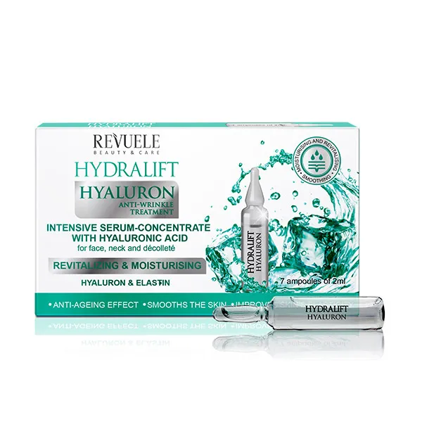 

Увлажняющий уход за лицом Ampollas Hyrdralift Hyauron Revuele, 7 UD