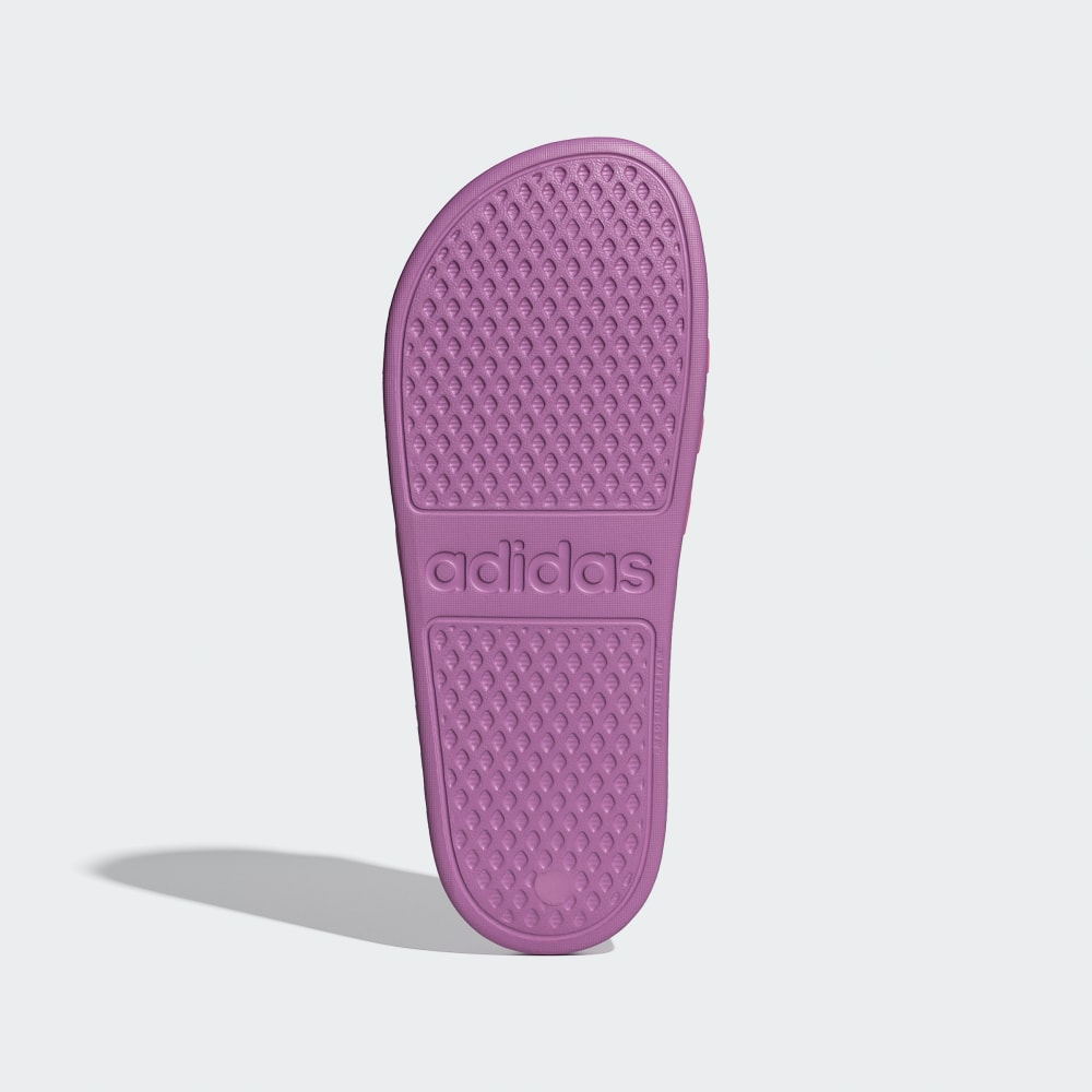 Шлепанцы Adidas Adilette Aqua Slides, цвет Preloved Purple/Lucid Pink/Preloved Purple — фото 3