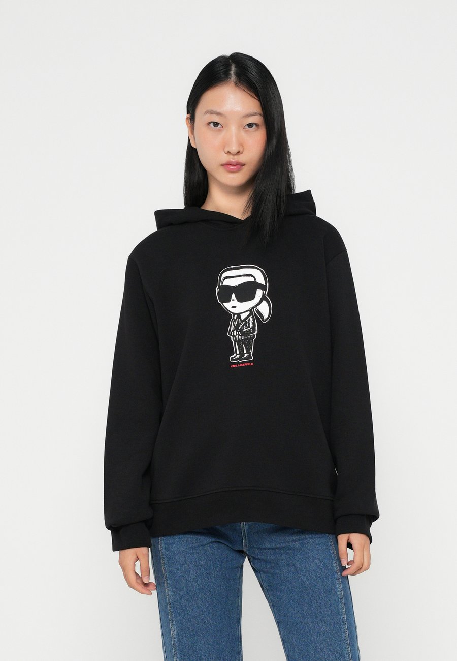 

Худи KARL LAGERFELD IKON SKETCH KARL HOODIE, Black