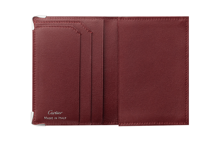 Cartier Картхолдер из телячьей кожи женский черный — фото 2