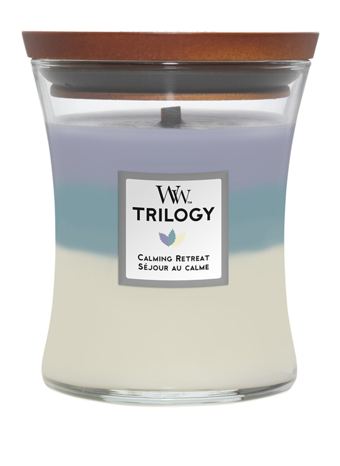 

Ароматическая свеча Woodwick TRIOLOGY - CALMING RETREAT