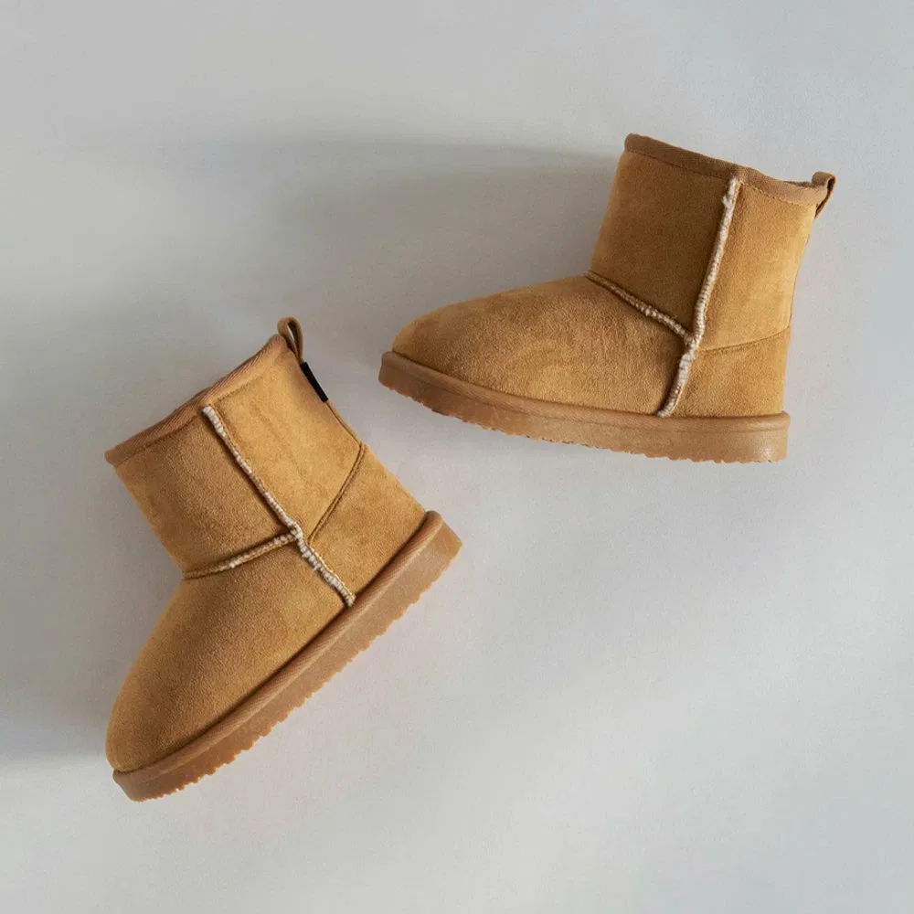 Сапоги из искусственной овчины Branshes, Camel