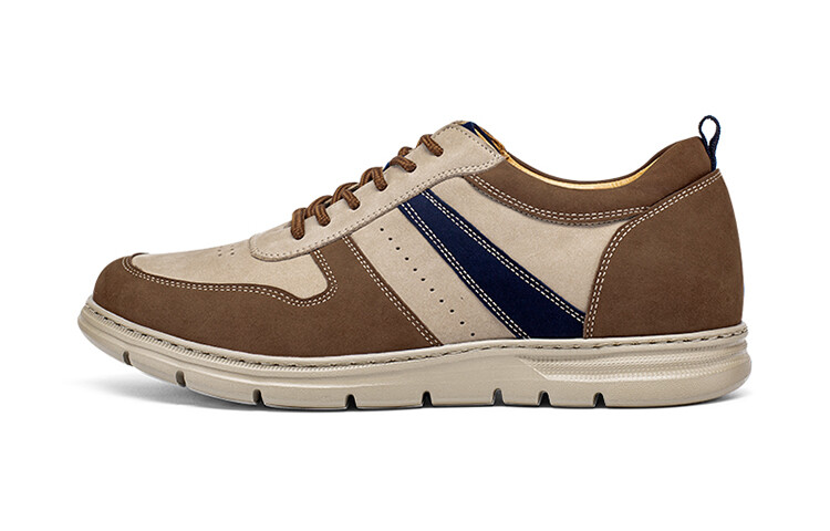 

Кроссовки мужские Lifestyle Shoes Men Low-Top Coffee He Jinchang, цвет Coffee