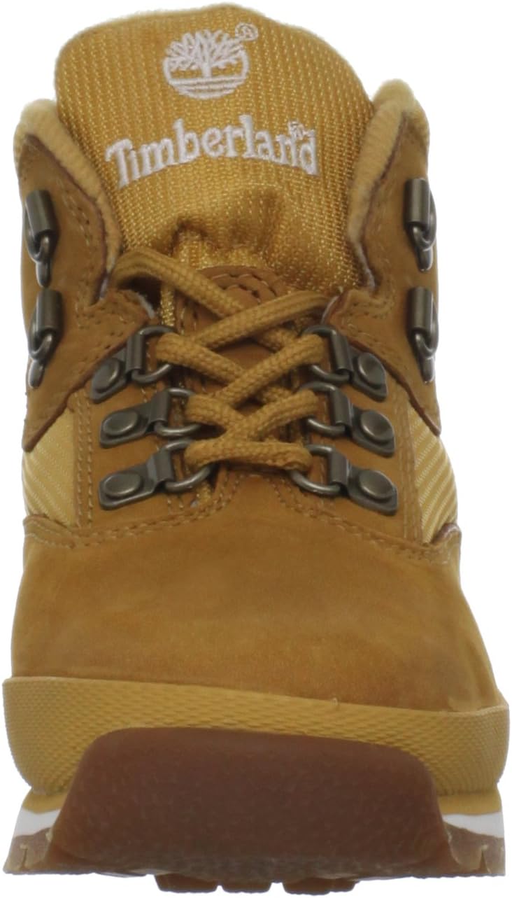 Ботинки Timberland для мальчиков Euro Hiker Mid со шнуровкой для походов, Wheat Nubuck — фото 2