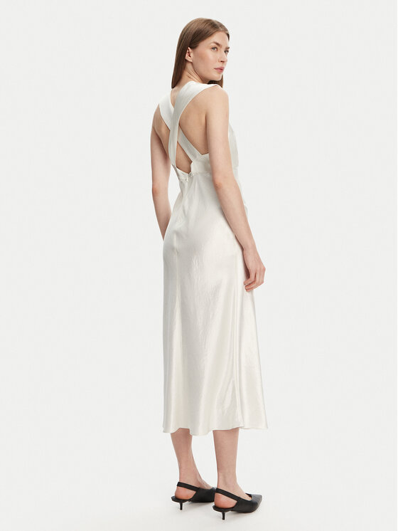 Коктейльное платье стандартный крой Glizia 2516221048 Max Mara, белый — фото 3