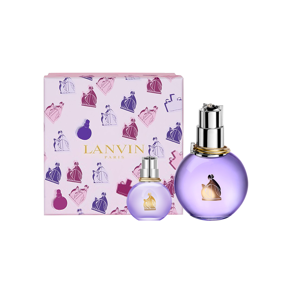 

Light Melody женский подарочный Набор Eau De Parfum EDP цветочно-фруктовый 30мл/50мл/100мл+4,5мл Lanvin, radiant 30ml+radiant 4.5ml