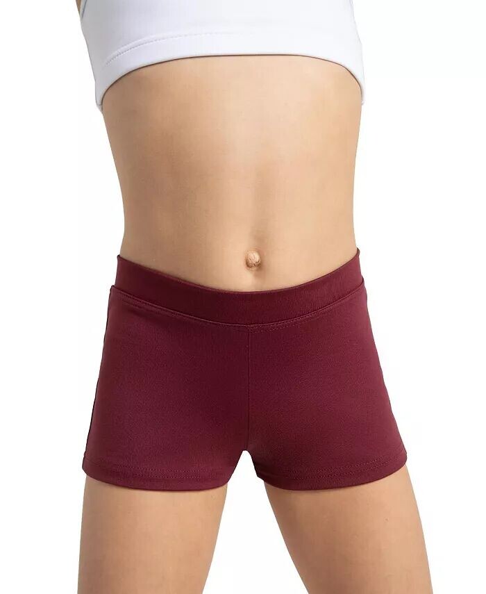 

Шорты базового кроя с низкой посадкой для девочек Team Basic Capezio, красный