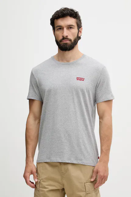 Футболка хлопковая 2 шт Levi's, белый — фото 2