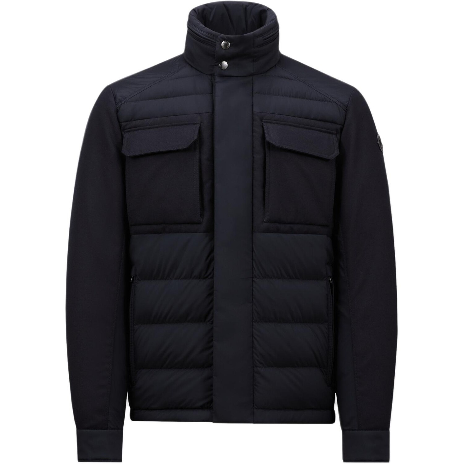 

Пуховик мужской темно-синий Moncler