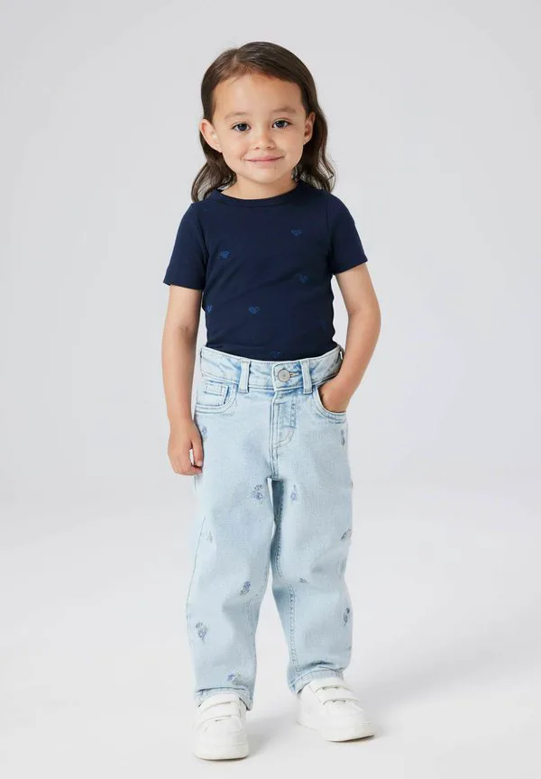 Джинсы свободного кроя в стиле "мама" Name It, Light Blue Denim