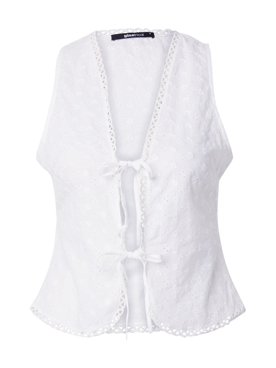 

Жилет Gina Tricot Anglaise, белый
