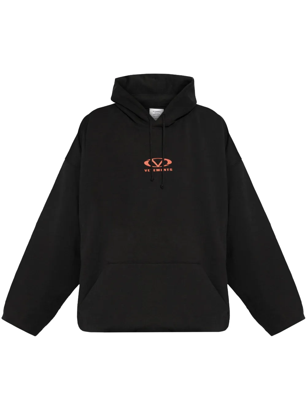 

Толстовка с логотипом VETEMENTS, черный