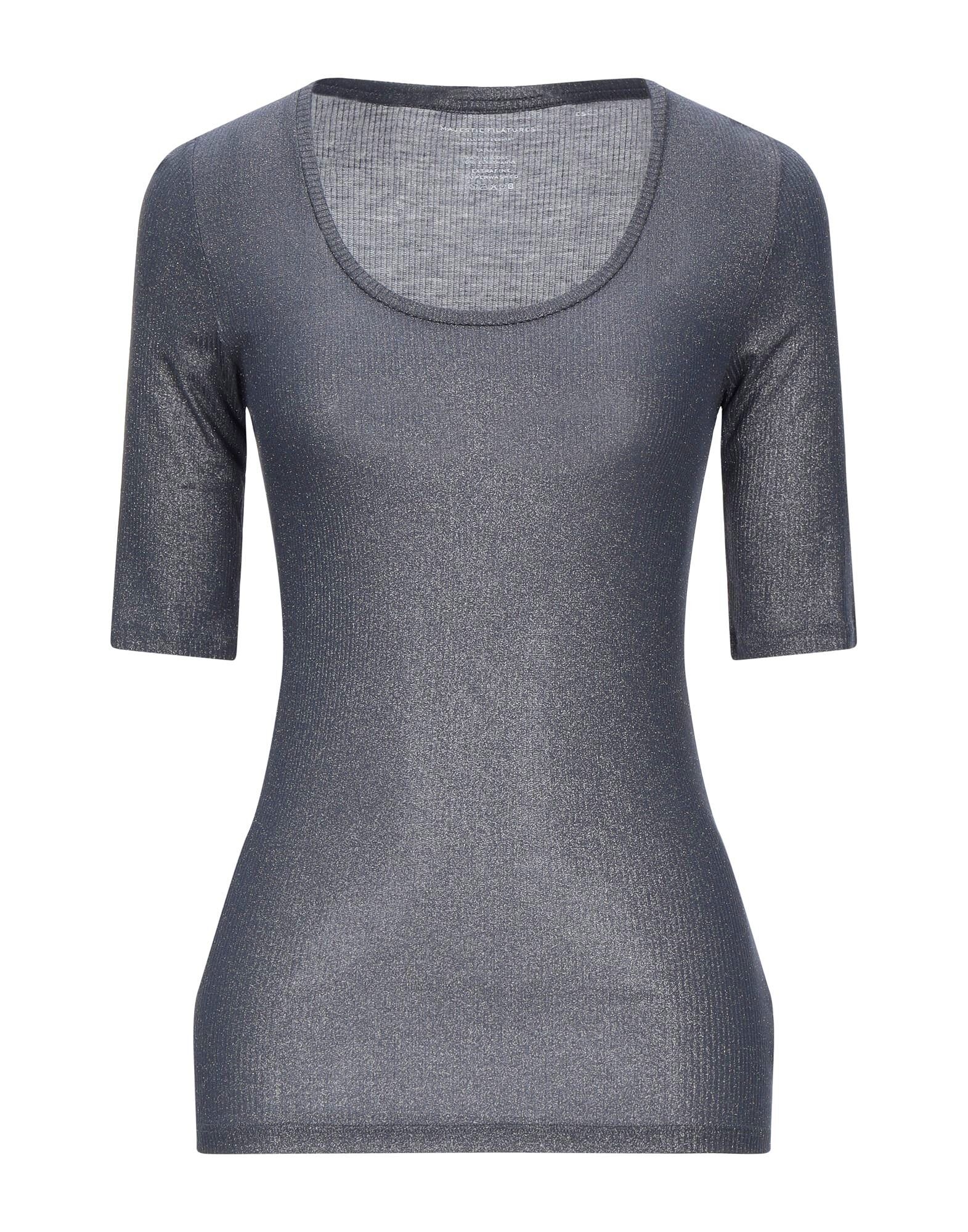 

Футболка Majestic Filatures, серо-синий