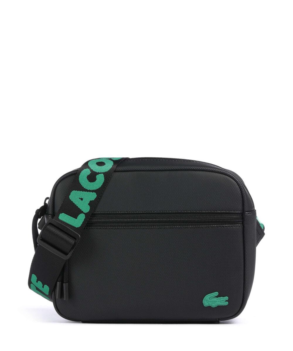 

Lcst сумка через плечо пластиковая Lacoste, черный