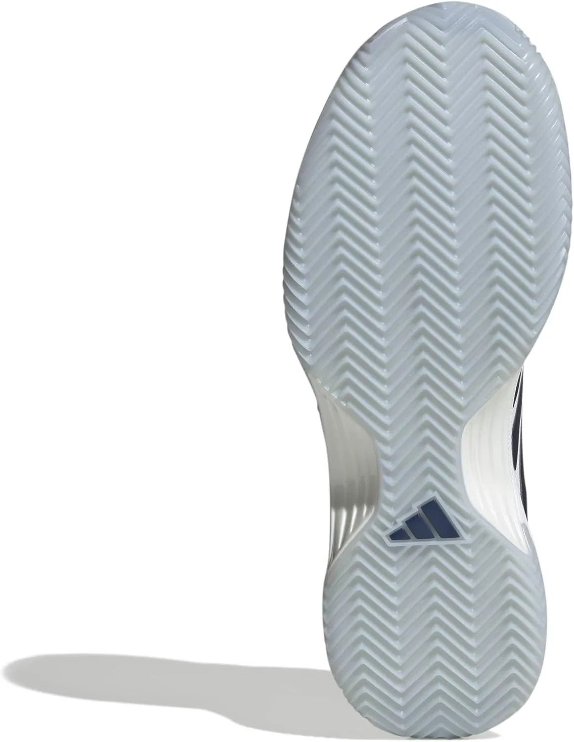 Кроссовки теннисные adidas Avacourt 3 Clay, белый/темно-синий/Crystal Sky — фото 3