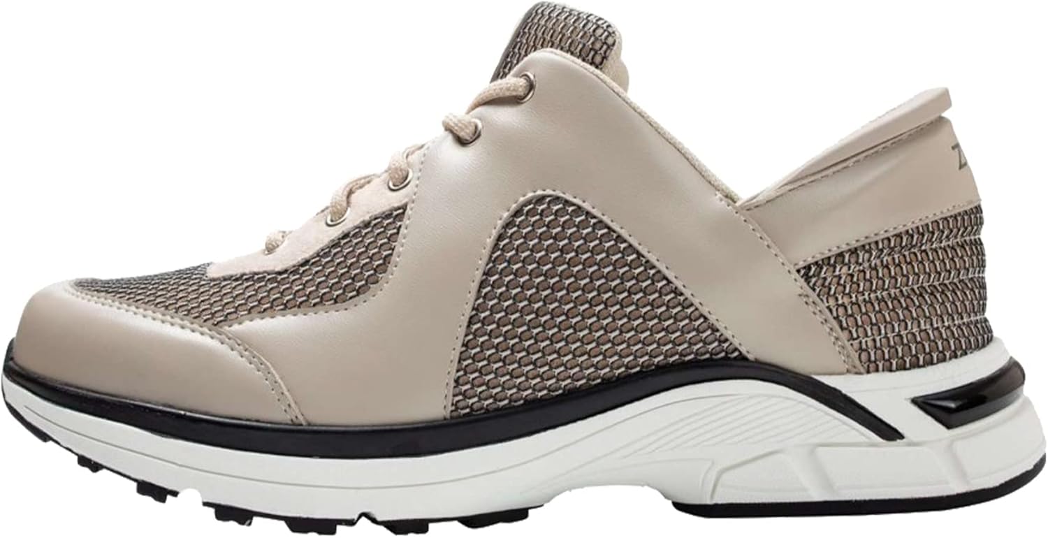 

Мужские кроссовки ZEBA без шнурков - Повышайте комфорт и стиль с идеальными прогулочными и модными кроссовками, бежевый