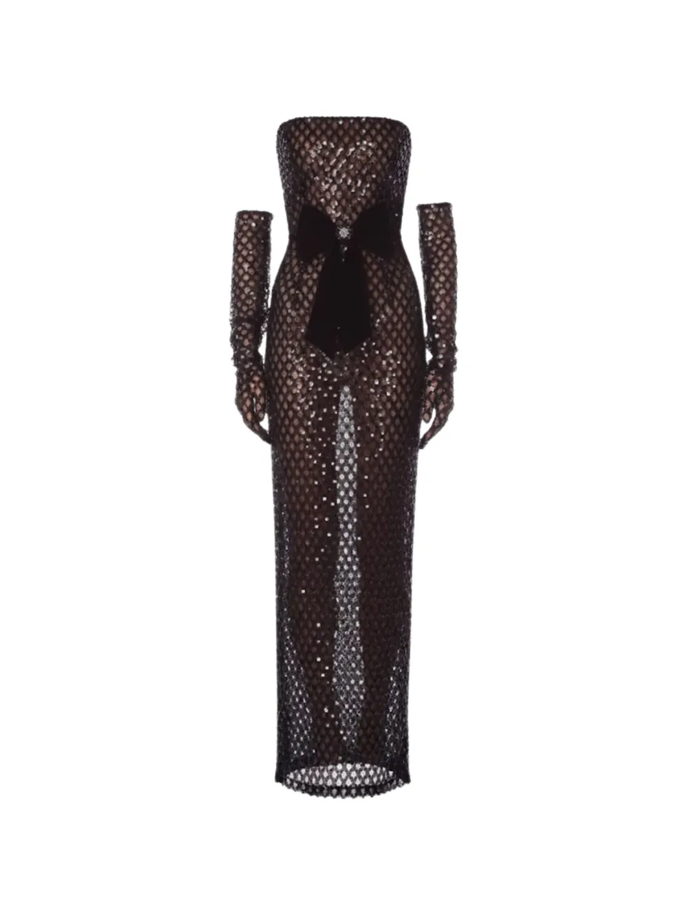 

Украшенное макси-платье Bronx And Banco, черный