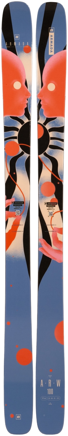 

Новые лыжи Armada ARW 100 2025 года, 158 см