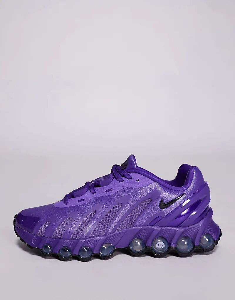 Кроссовки Nike Air Max DN8 фиолетового и черного цветов — фото 2
