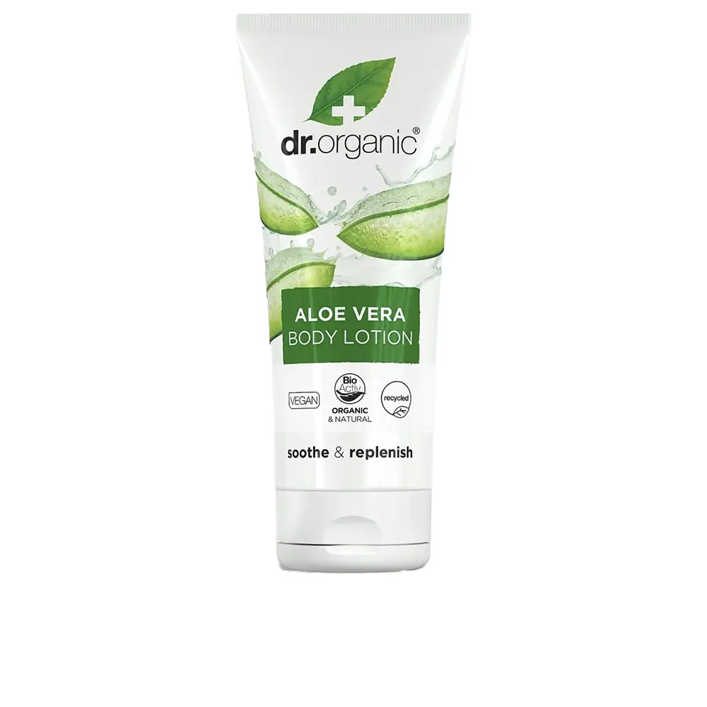 

Лосьон для тела Aloe vera loción corporal Dr. Organic, 200 мл.