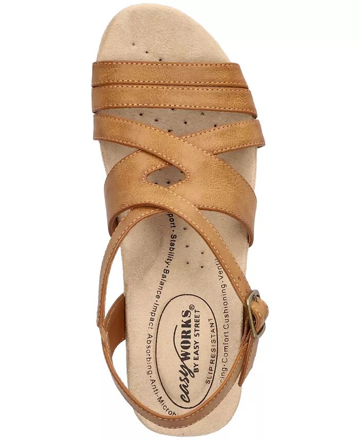 Женские сандалии Rosella Slip-Resistant Easy Street, желтый — фото 4