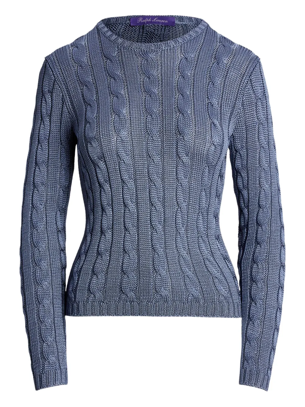 

Свитер фактурной вязки Ralph Lauren Collection, синий