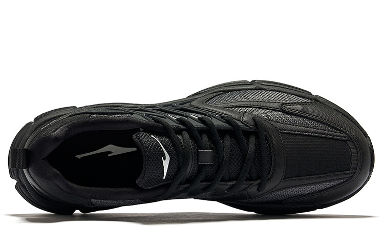 Кроссовки Lifestyle для мужчин с низким верхом Positive Black Carbon Gray Erke — фото 3